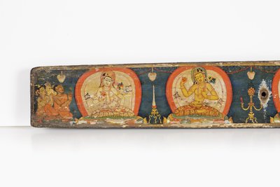 Manoscritto delle Cinque Protezioni, copertina posteriore, 1138 da Nepalese School