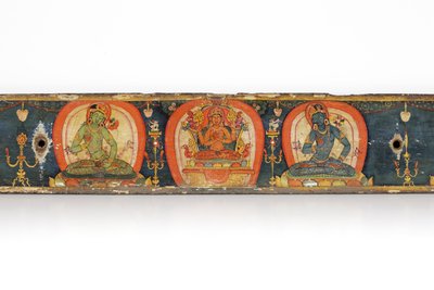 Manoscritto delle Cinque Protezioni, copertina posteriore, 1138 da Nepalese School