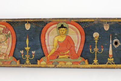 Manoscritto delle Cinque Protezioni, copertina anteriore, 1138 da Nepalese School