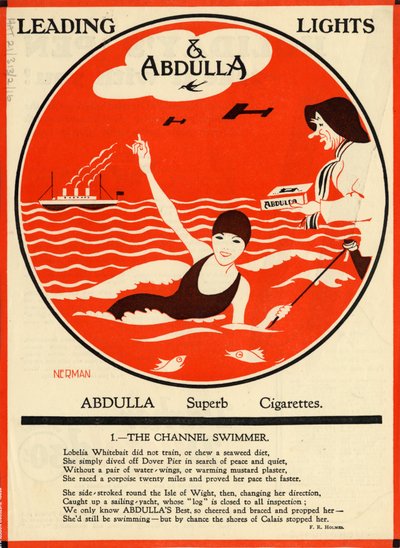 Sigarette Abdulla, anni 1920 da Nerman