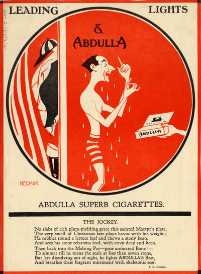 Sigarette Abdulla, anni 1920 da Nerman