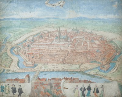 Veduta di Vienna dall
