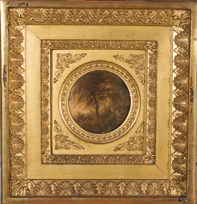 Paesaggio con alberi e bagnanti da Leopold Blonder