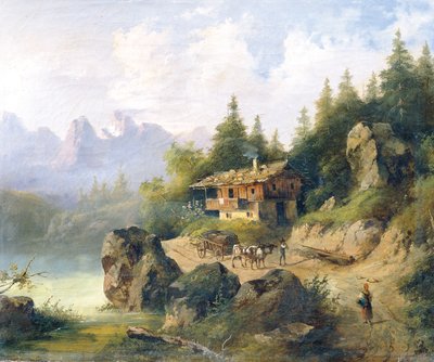 Berchtesgaden con Watzmann da Leopold Blonder