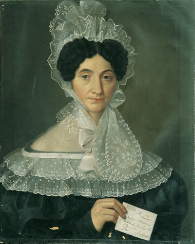 Mezzobusto di Magdalene Ruard (morta nel 1858) da Leopold Blonder