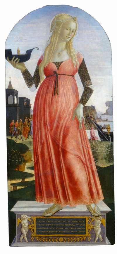 Claudia Quinta, c. 1490-1495 da Neroccio de Landi