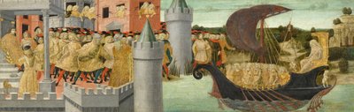 La visita di Cleopatra ad Antonio da Neroccio di Landi