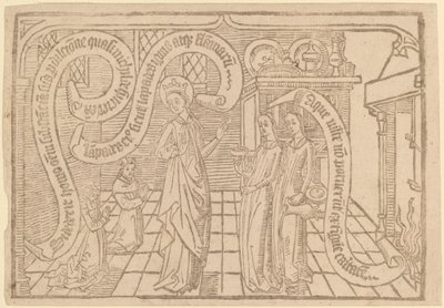 Pagina da "Canticum Canticorum": 2a Edizione da Netherlandish 15th Century