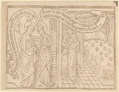 Pagina da "Canticum Canticorum": 2a Edizione da Netherlandish 15th Century