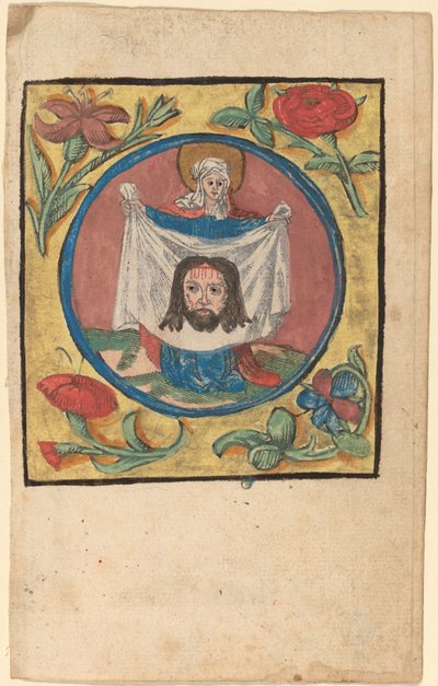Santa Veronica con il Sudario da Netherlandish 15th Century