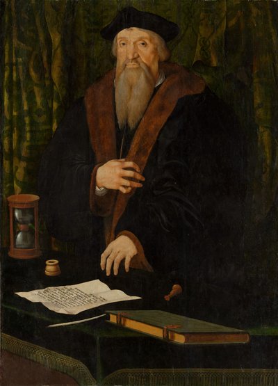 Ritratto di un uomo, forse Jean de Langeac morto nel 1541, vescovo di Limoges da Netherlandish Painter