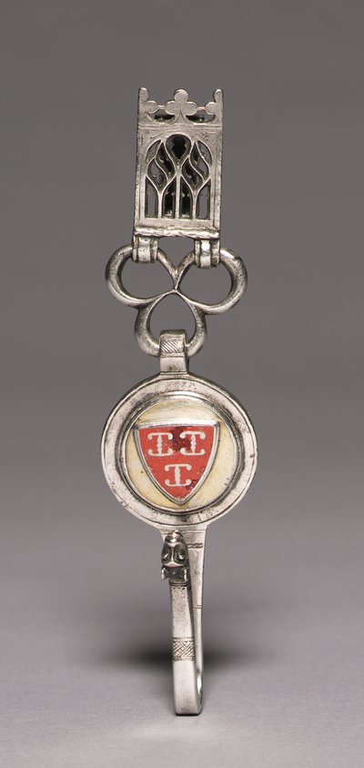 Clavendier (gancio per cintura), c.1400 da Netherlandish School