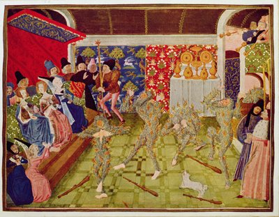 Il Bal des Ardents, 28 gennaio 1393, da 
