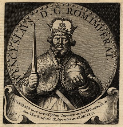 Sacro Romano Imperatore Venceslao IV da Netherlandish School