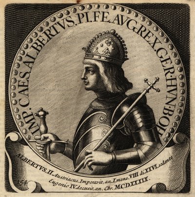 Re Alberto II di Germania da Netherlandish School