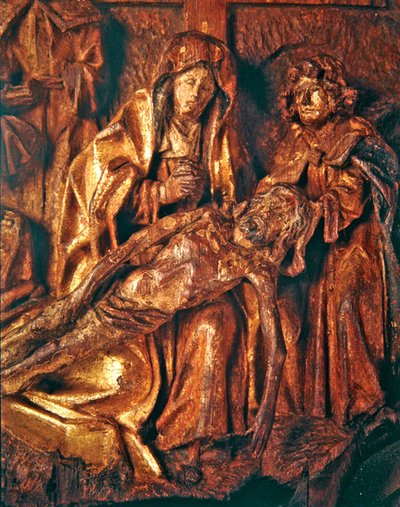Lamento sul Cristo morto, c.1500 da Netherlandish School