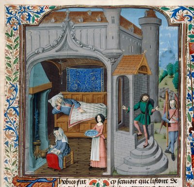 La cecità e la cura di Tobia da Netherlandish School