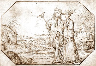 Le Quattro Stagioni: Primavera - Zappatura, c.1675 da Netherlandish School