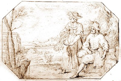 Le quattro stagioni: Estate - Mietitura, c.1675 da Netherlandish School
