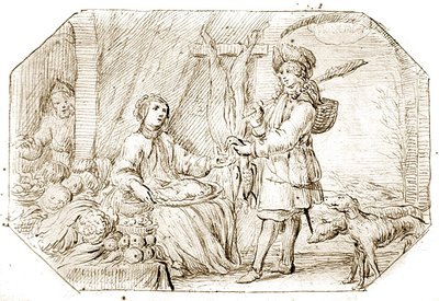 Le Quattro Stagioni: Inverno - Il ritorno dalla caccia, c.1675 da Netherlandish School