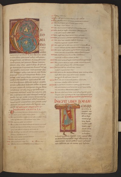La Bibbia di Stavelot, Add MS 28107, f.102r da Netherlandish School