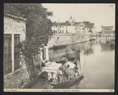 Canale a Venezia da Neue Photographische Gesellschaft
