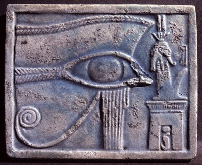 Occhio di Udjat, Nuovo Impero (c. 1570-1085 a.C.) da New Kingdom Egyptian