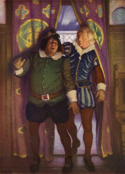 Illustrazione per Westward Ho! di Charles Kingsley da Newell Convers (after) Wyeth