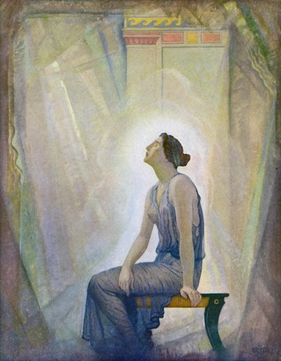 Odissea: Il lutto di Penelope da Newell Convers (after) Wyeth