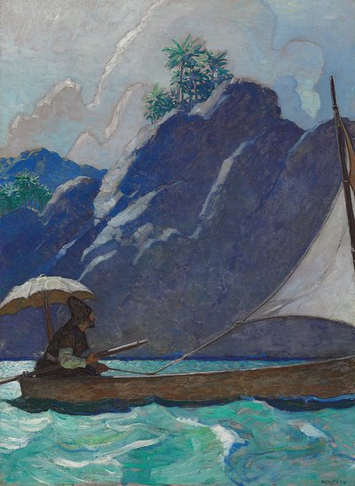 E così ogni tanto facevo un piccolo viaggio sul mare da Newell Convers Wyeth