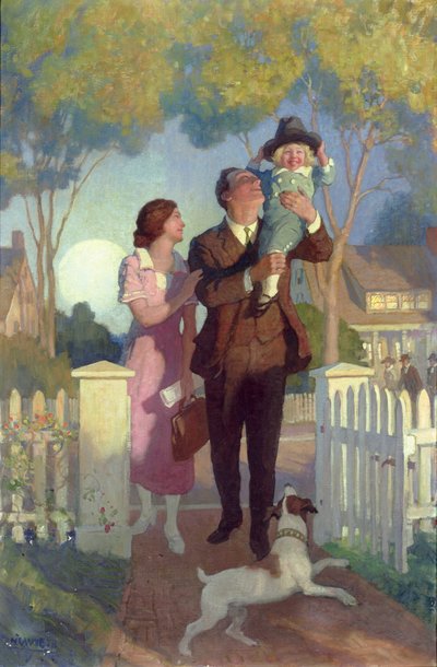 Arrivando a Casa da Newell Convers Wyeth