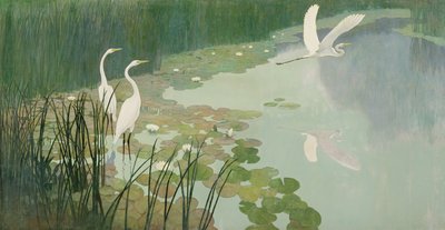 Aironi in estate, 1941 da Newell Convers Wyeth
