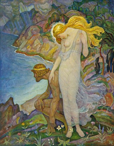 Ulisse e Calipso da Newell Convers Wyeth