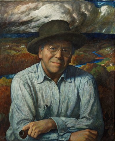 Autoritratto da Newell Convers Wyeth