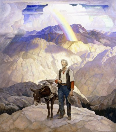 Il cercatore da Newell Convers Wyeth