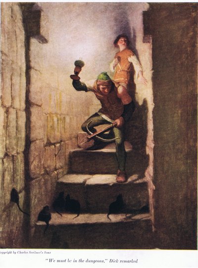 Dobbiamo essere nelle segrete, osservò Dick da Newell Convers Wyeth