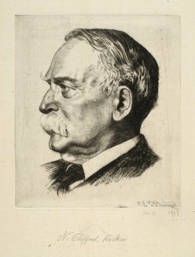 Ritratto di N. Clifford Ricker da Newton A. Wells
