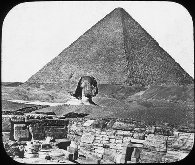 Grande Sfinge di Giza, Egitto, c1890 da Newton and Co