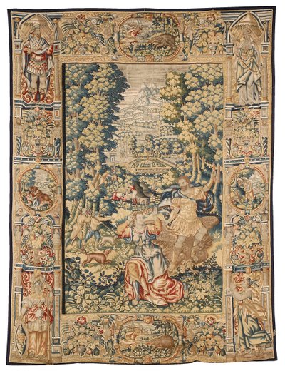 Arazzo del parco giochi mitologico, primo quarto del XVII secolo da Nicasius Aerts