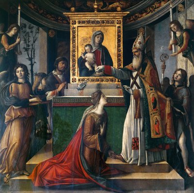 San Giovanni Evangelista appare all