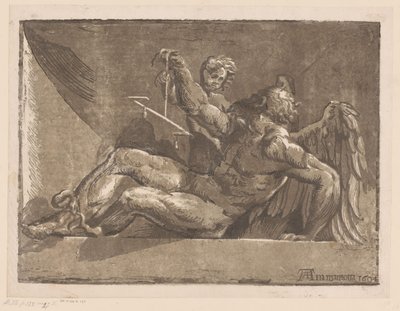 Saturno da Niccolò Vicentino (attributed to)