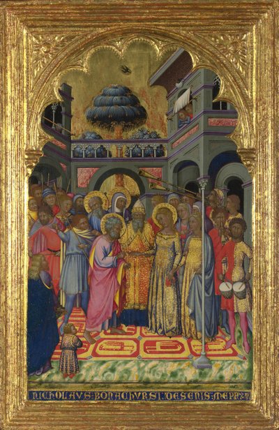 Il matrimonio della Vergine, ca. 1380 da Niccolò di Bonaccorso