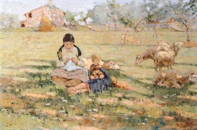 Scena di campagna da Niccolo Cannicci