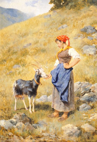 Pastorella da Niccolo Cannicci