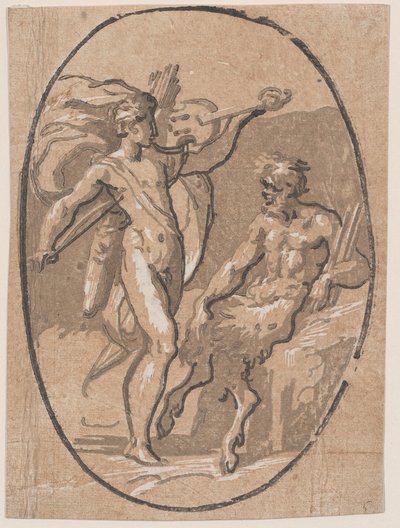 La contesa tra Apollo e Marsia da Niccolo Vicentino