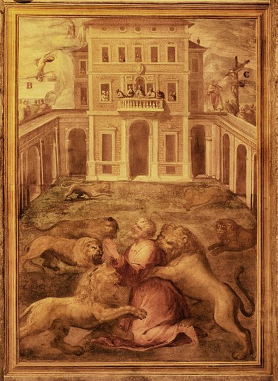 Basilica minore Santo Stefano Rotondo, Santo Stefano al Monte Celio, Basilica di Santo Stefano Rotondo al Celio da Niccolo called Pomarancio Circignani