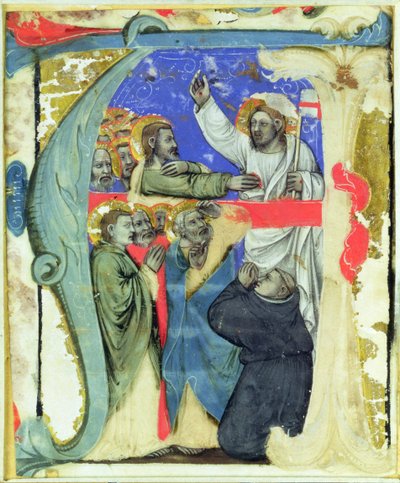 Iniziale istoriata 