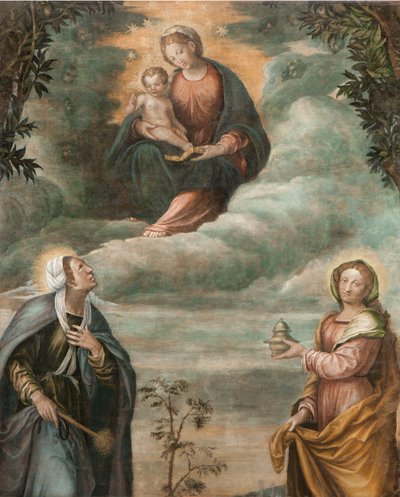 Madonna Immacolata con il Bambino Gesù e Santi da Niccolo the Younger Giolfino