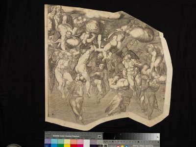 Scena dal Giudizio Universale da Nicholas Beatrizet