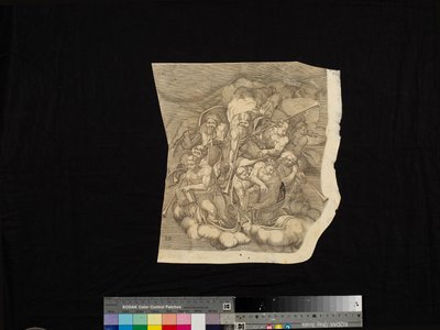 Scena dal Giudizio Universale da Nicholas Beatrizet
